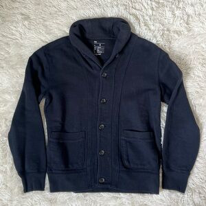 Vintage Gap Button up Sweatshirt With Front Pockets